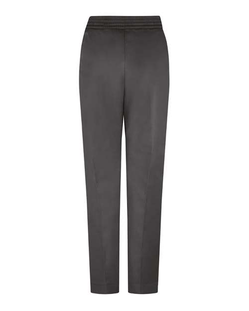 Women's Half-Elastic Work Pants — Charcoal - Unhemmed