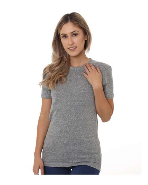 Women's USA-Made Triblend T-Shirt — Tri Athletic Grey