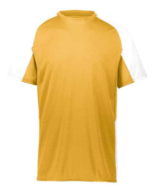 Youth Cutter Jersey — Athletic Gold/ White