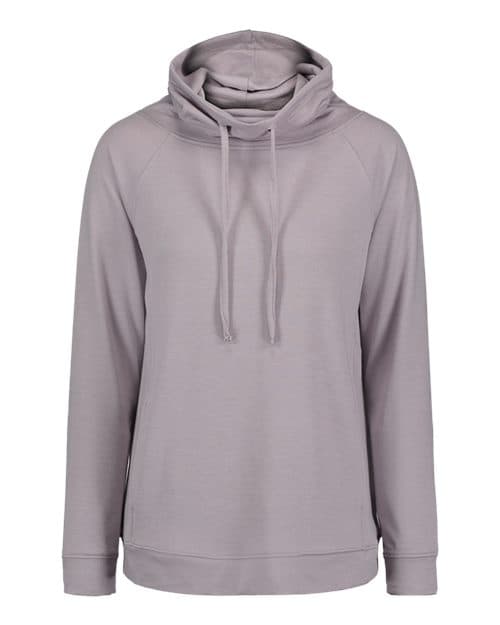 Women’s HeatLast™ Fleece Faux Cashmere Funnel Neck Sweatshirt — Orchid Hush