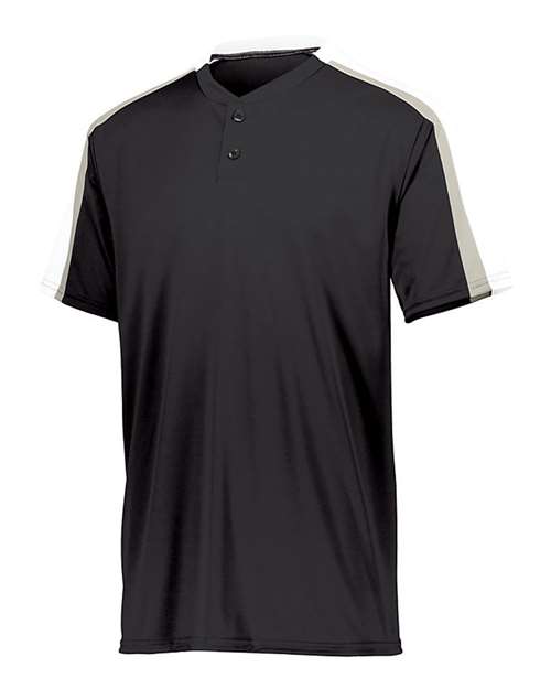 Men's Power Plus Jersey 2.0 — Black/ White/ Silver Grey
