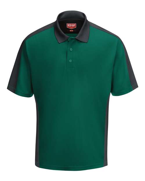 Men's Performance Knit Two Tone Polo