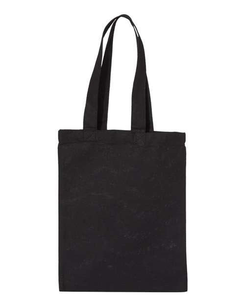 Medium Canvas Tote — Black