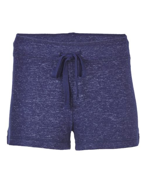 Women's Cuddle Fleece Shorts — Navy Heather