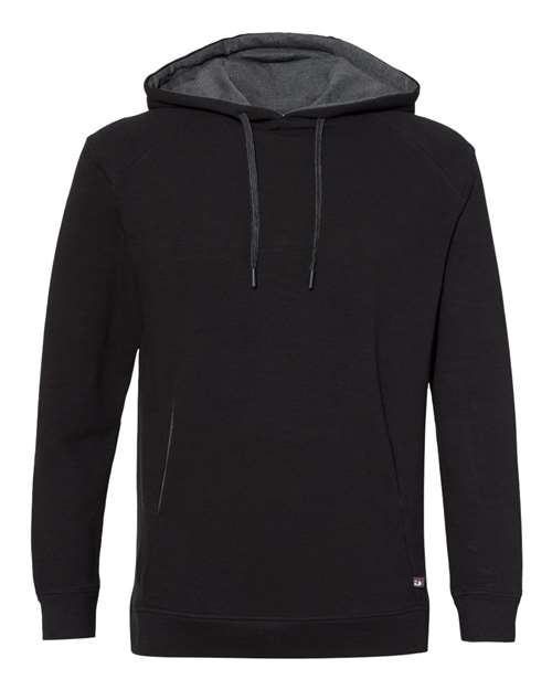 Men's FitFlex French Terry Hooded Sweatshirt — Black