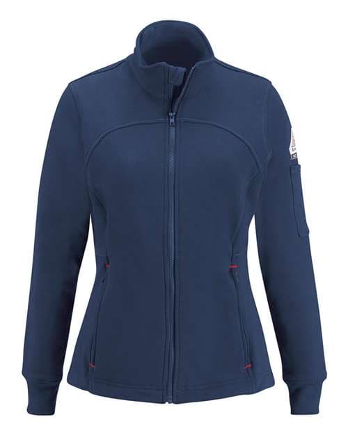 Women's Full-Zip Fleece Jacket — Navy