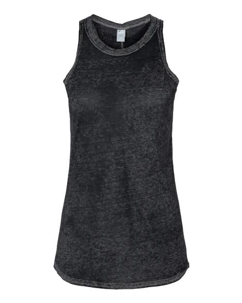 Women’s Zen Jersey Tank Top — Twisted Black
