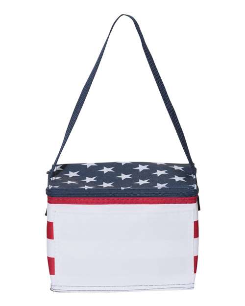 Americana Cooler — Red/ White/ Blue