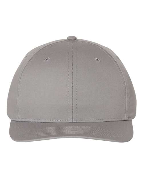 Pro Twill Snapback Cap — Grey