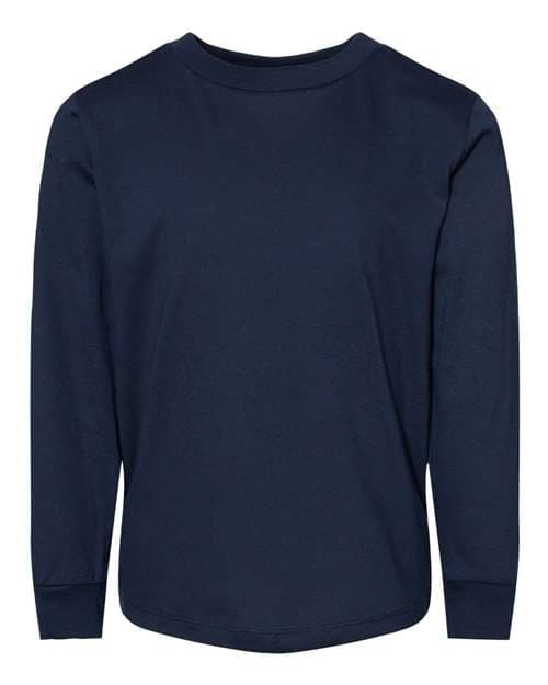 Toddler Jersey Long Sleeve Tee — Navy