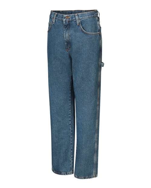 Men's Loose Fit Dungaree — Stonewash - 37U