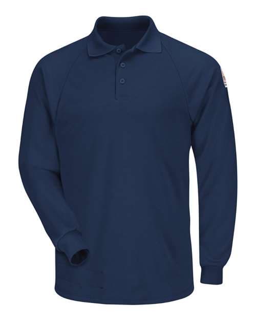 Men's Classic Long Sleeve Polo - CoolTouch®2 — Navy