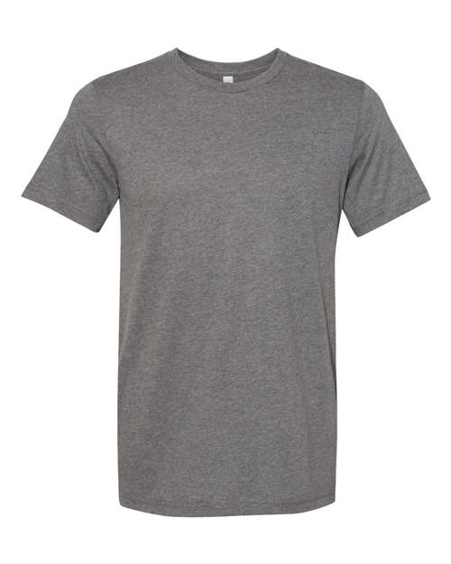 Unisex Sueded Tee — Deep Heather