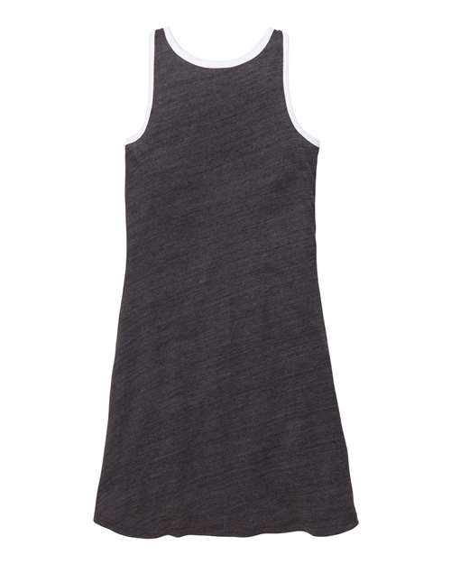 Women's Ringer Dress — Charcoal Heather