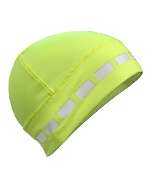 Fleece High Visibility Beanie — Lime
