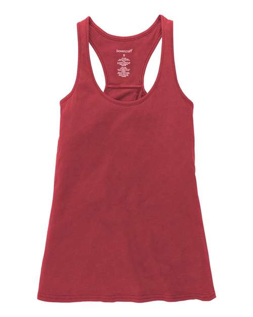 Girls' Vintage Charm Tank Top — Crimson