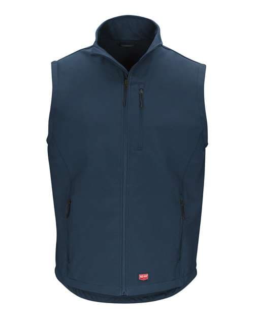 Men's Soft Shell Vest — Navy