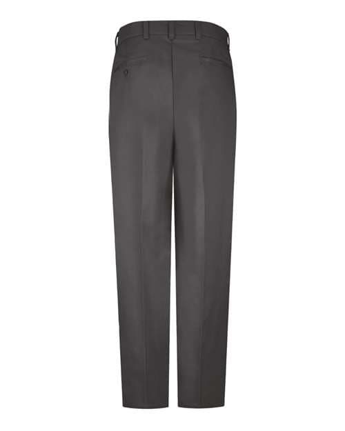 Men's Wrinkle-Resistant Cotton Work Pants — Charcoal - 31I