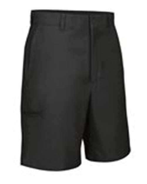 Men's Extended Sizes Cell Phone Pocket Shorts — Black