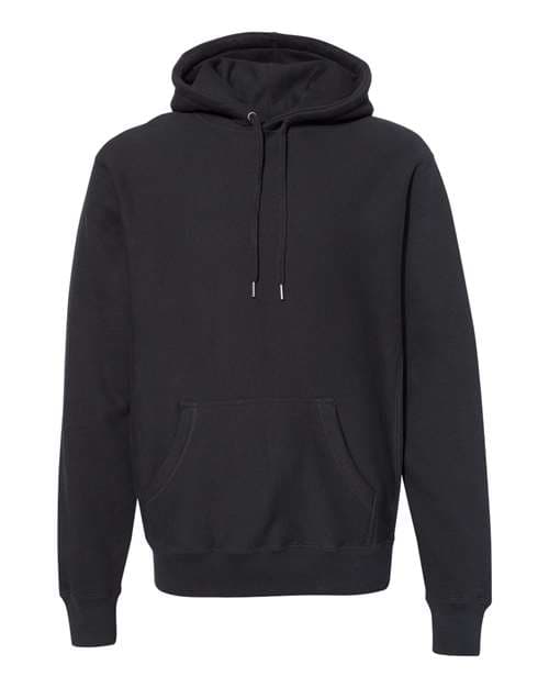 Unisex Legend Premium Heavyweight Cross-Grain Hooded Sweatshirt — Black