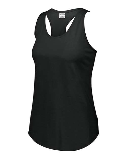 Girls' Lux Triblend Tank Top — Black Heather