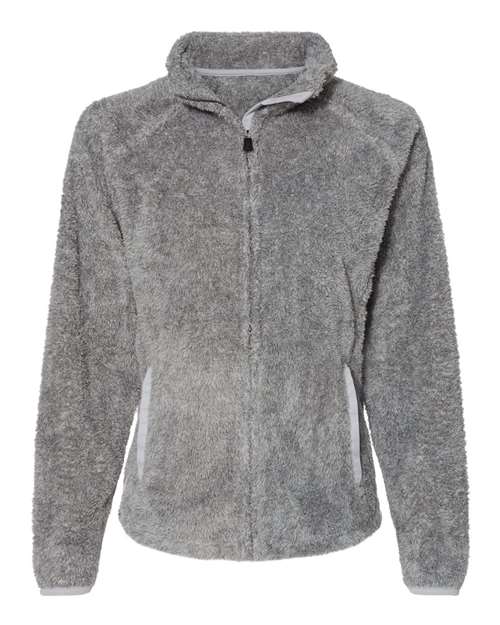 Women's Boundary Shag Frosty Sherpa Full-Zip — Grey
