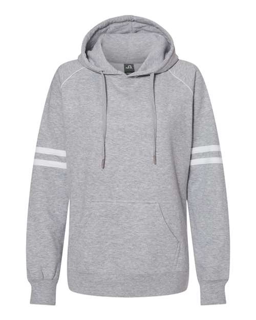 Women's Varsity Fleece Piped Hooded Sweatshirt — Oxford