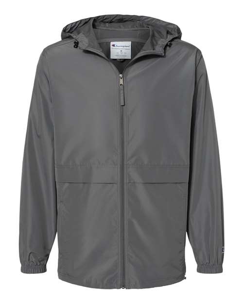 Unisex Full-Zip Anorak Jacket — Graphite