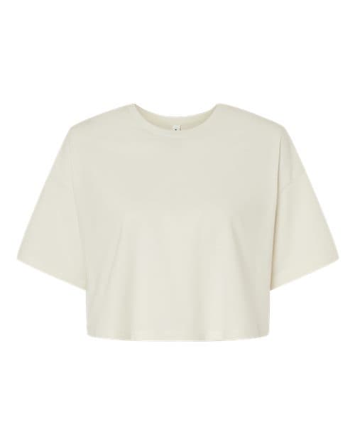 Women's Jersey Crop Tee — Vintage White