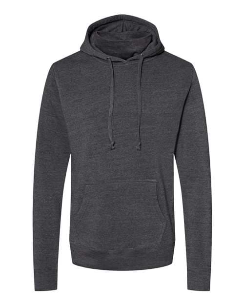 Men's Gaiter Fleece Hooded Sweatshirt — Black Heather