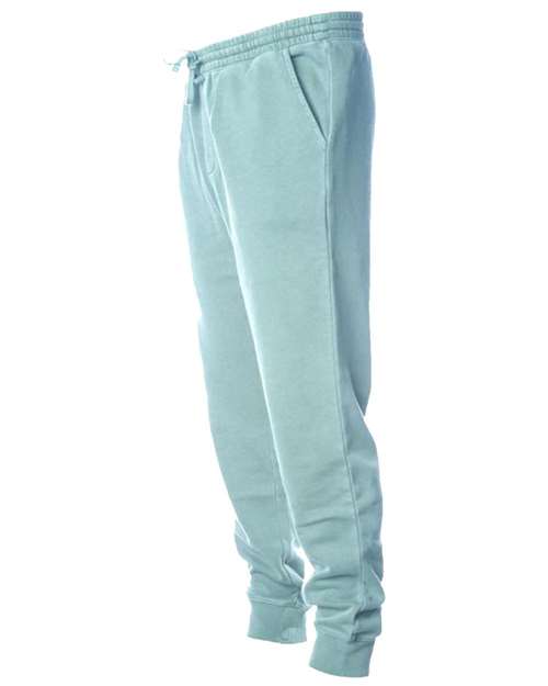 Unisex Pigment-Dyed Fleece Sweatpants — Pigment Mint