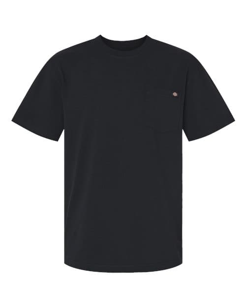 Men's Tall Traditional Heavyweight T-Shirt — Black