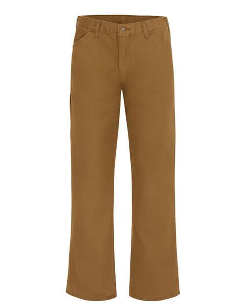 Men's Odd Sizes Industrial Duck Carpenter Jeans — Brown Duck - 30I