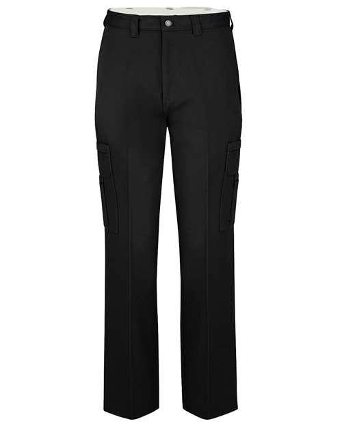 Men's Industrial Cotton Cargo Pants — Black - 32I