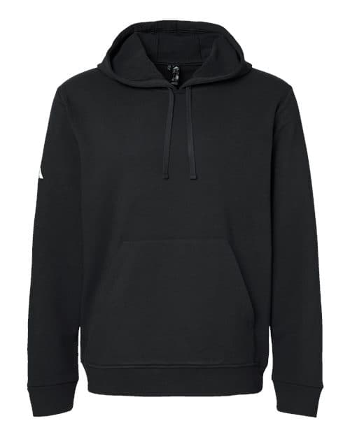 Unisex Fleece Hooded Sweatshirt — Black