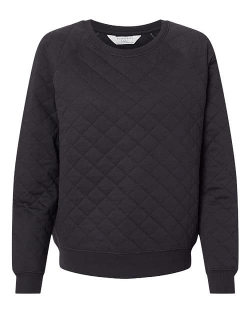 Women's Quilted Crewneck Pullover