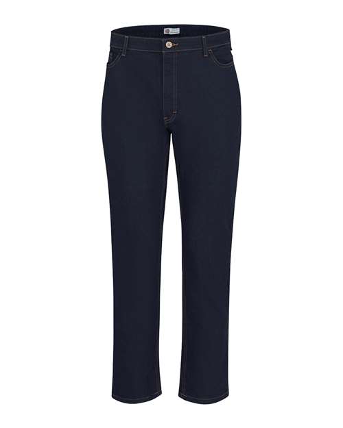 Women's Industrial 31" Inseam 5-Pocket Flex Jeans — Indigo Blue