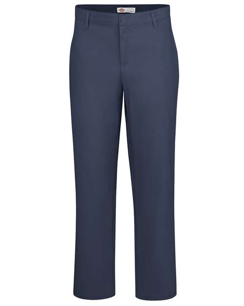 Women's Plus Sizes Premium Flat Front Pants — Dark Navy