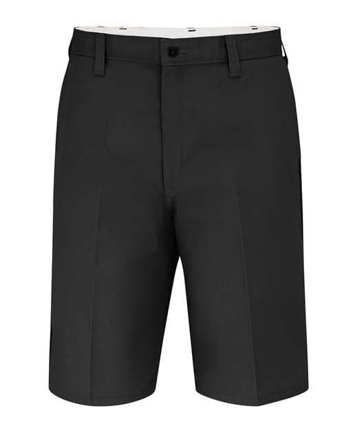 Men's 11" Industrial Flat Front Shorts — Black