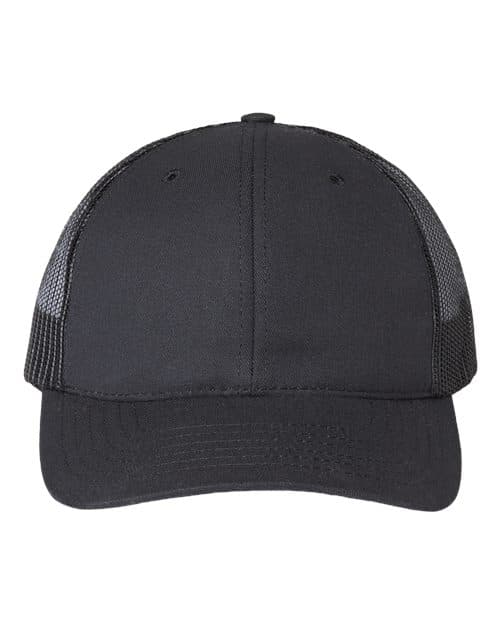 USA-Made Trucker Cap — Black