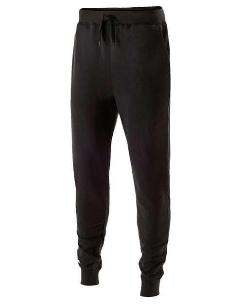 Unisex Fleece Joggers — Black