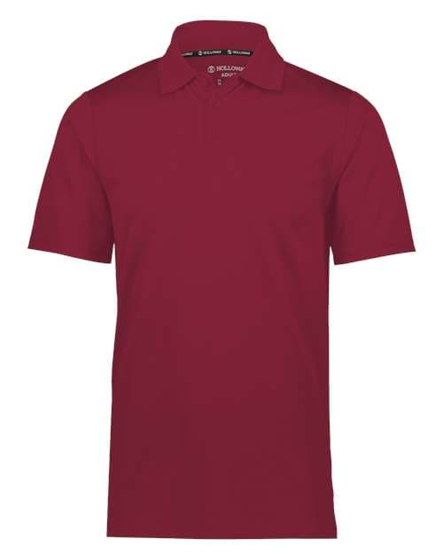 Men's Prism Polo — Cardinal