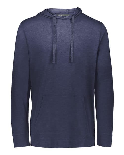 Men's Repreve® Eco Hooded Sweatshirt — Navy Heather