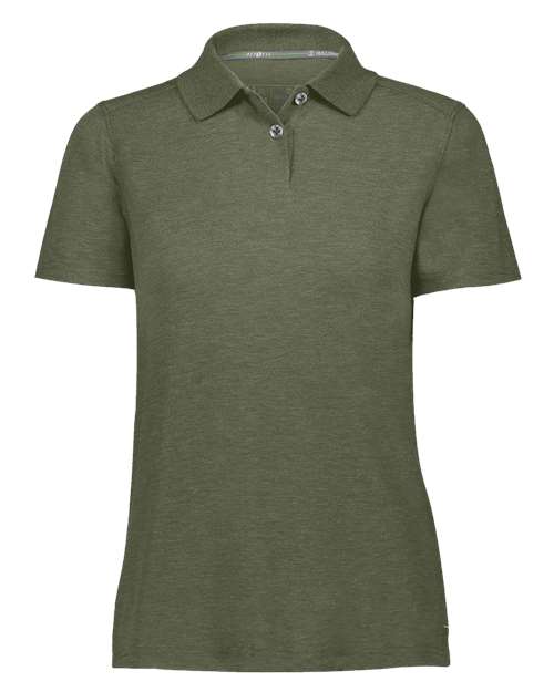 Women's Repreve® Eco Polo — Olive Heather