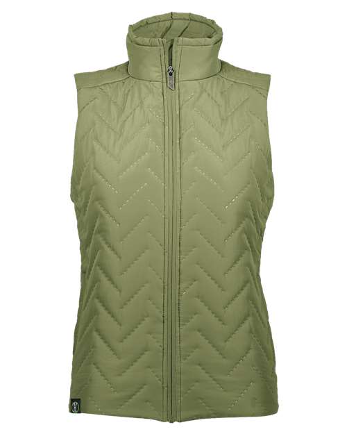 Women's Repreve® Eco Quilted Vest — Olive
