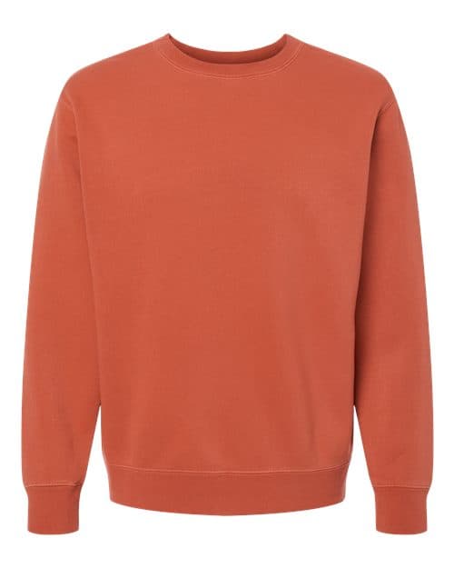 Unisex Midweight Pigment-Dyed Crewneck Sweatshirt