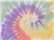 Women's Tie-Dyed Crop Hooded Sweatshirt