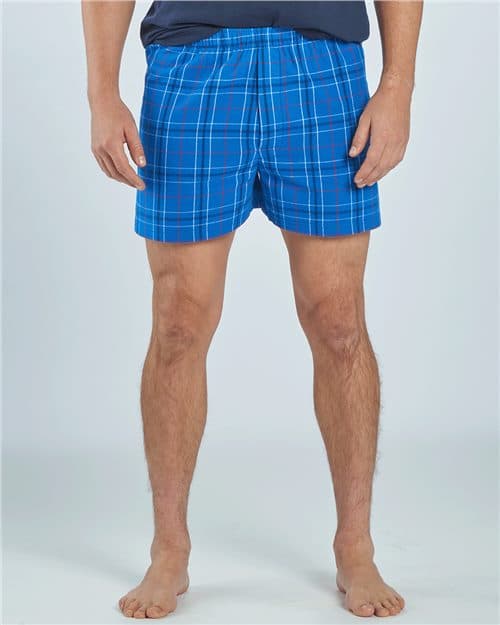 Men's Double Brushed Flannel Boxers