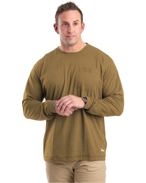 Men's Performance Long Sleeve Pocket T-Shirt