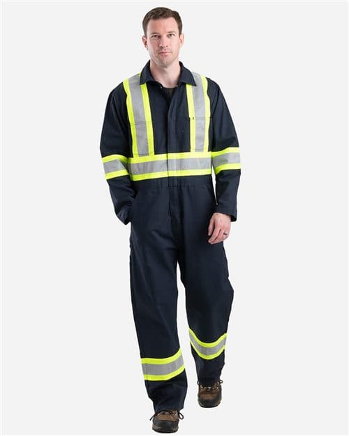 Men's Safety Striped Unlined Coverall